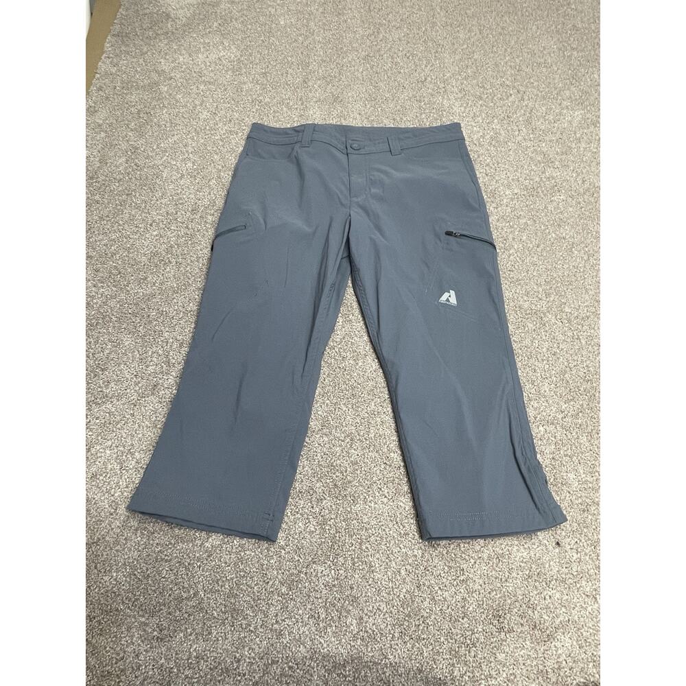 Gorpcore performance Outdoor Eddie Bauer First Ascent Hiking Nylon Capri Sz 10